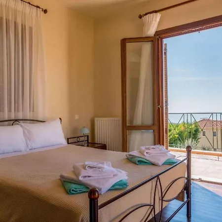 빌라 Ionian Sea View 스보로나타